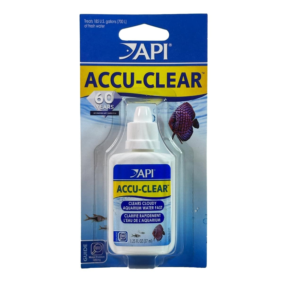 API ACCU-CLEAR Freshwater Aquarium Water Clarifier 37 ml Bottle