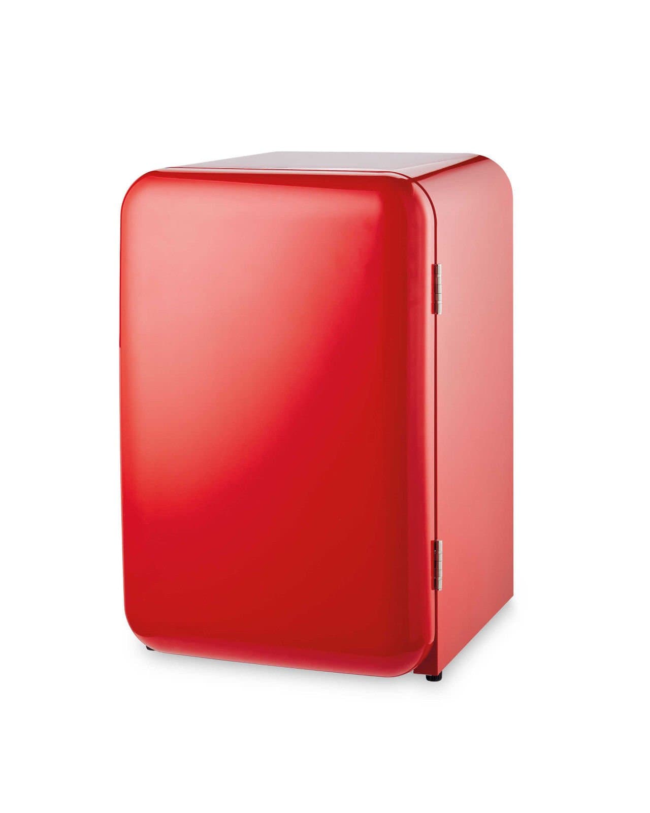 Retro Fridge Under-counter 12 Month Warranty 130 Litre Capacity Single Door (Red) [Energy Class A+]