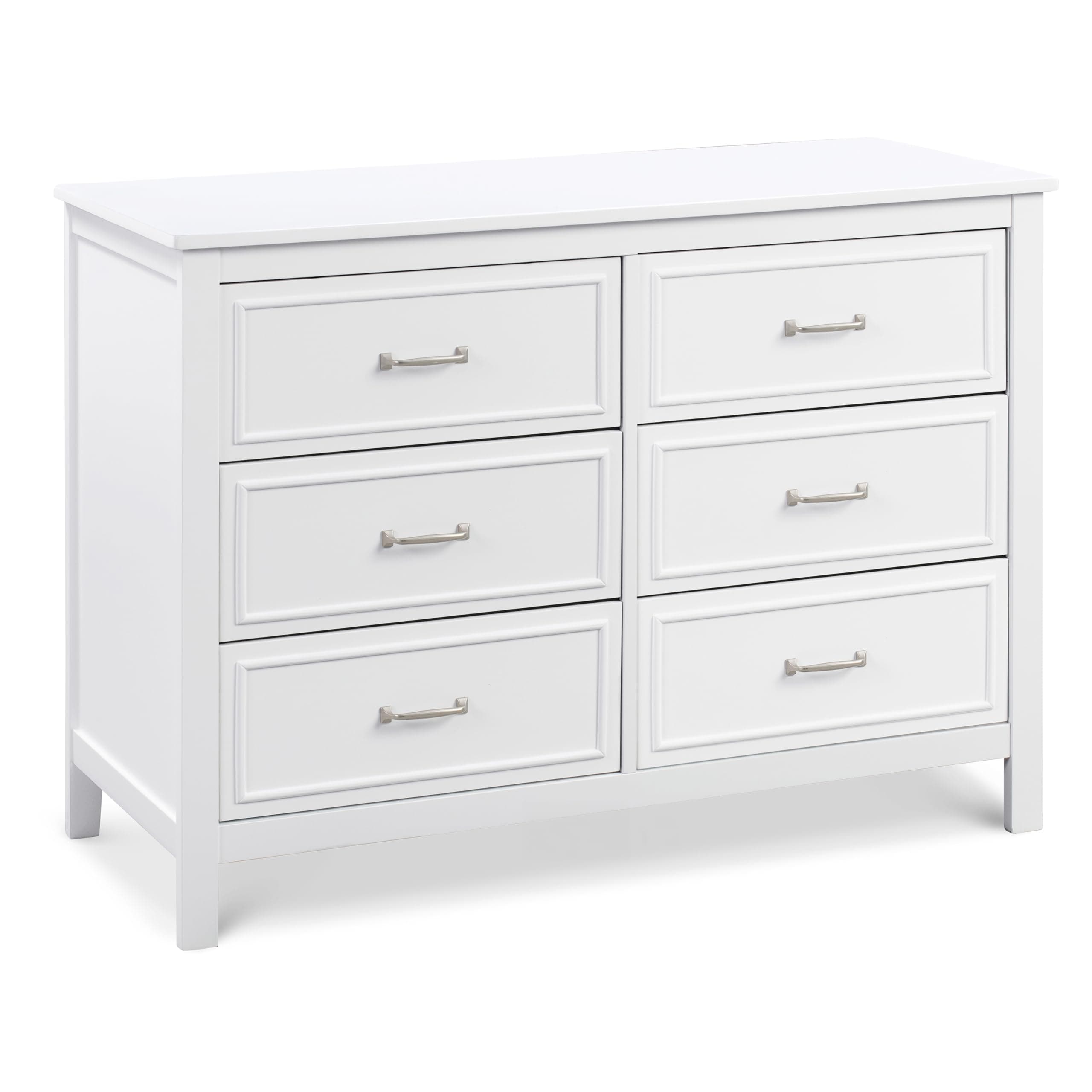 Charlie 6-Drawer Dresser in White