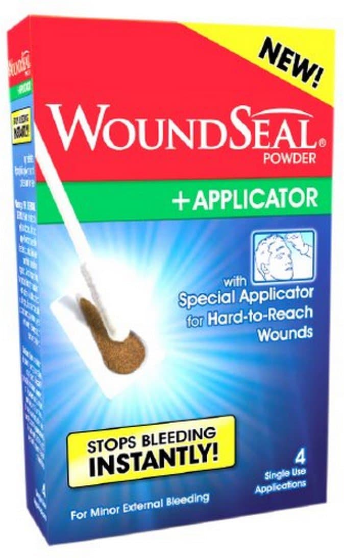 WoundSeal Powder for Nosebleeds + Applicator, 4 Each (Pack of 6)