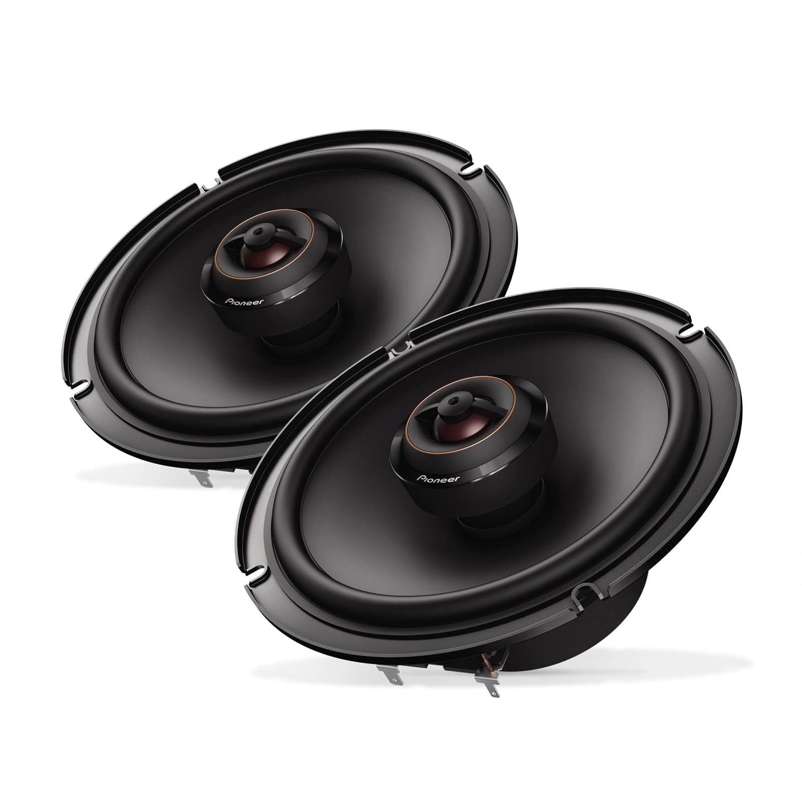 Pioneer D-Series TS-D65F 6.5” 2-Way Speakers (Pair) – 270W Max, Balanced Sound + Smooth Treble, Ideal Factory Upgrade, Add an Amplifier for Even Better Performance