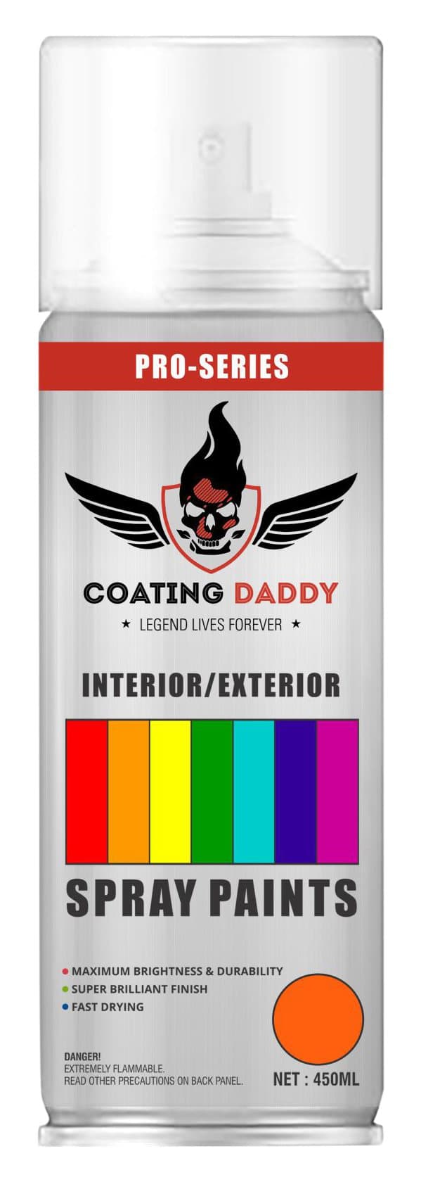Coating Daddy Spray Paint (450 ml, Fluorescent Orange)