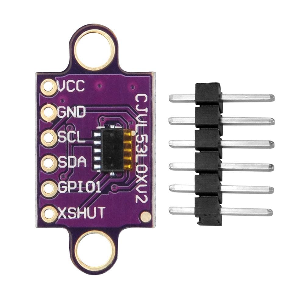 Time-of-Flight (ToF) Laser Ranging Sensor Breakout 940nm GY-VL53L0XV2 Laser Distance Module I2C IIC