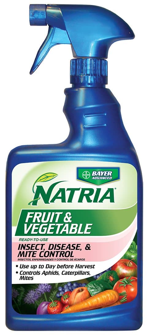 NATRIA Fruit & Vegetable Insect, Disease & Mite Control, Ready-to-Use, 24 oz
