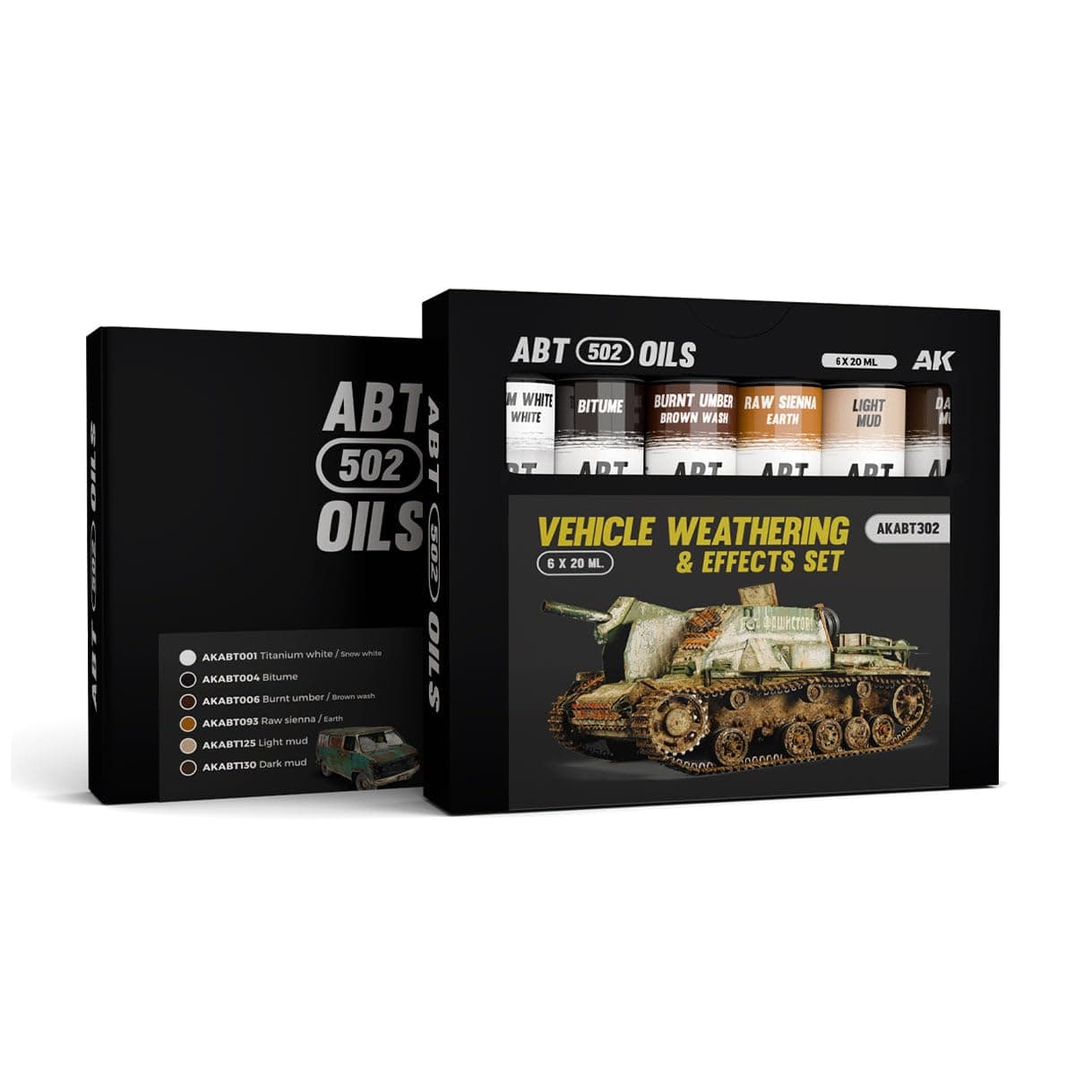 ABTEILUNG 502 Vehicle Weathering & Effects Set, 6 x 20ml