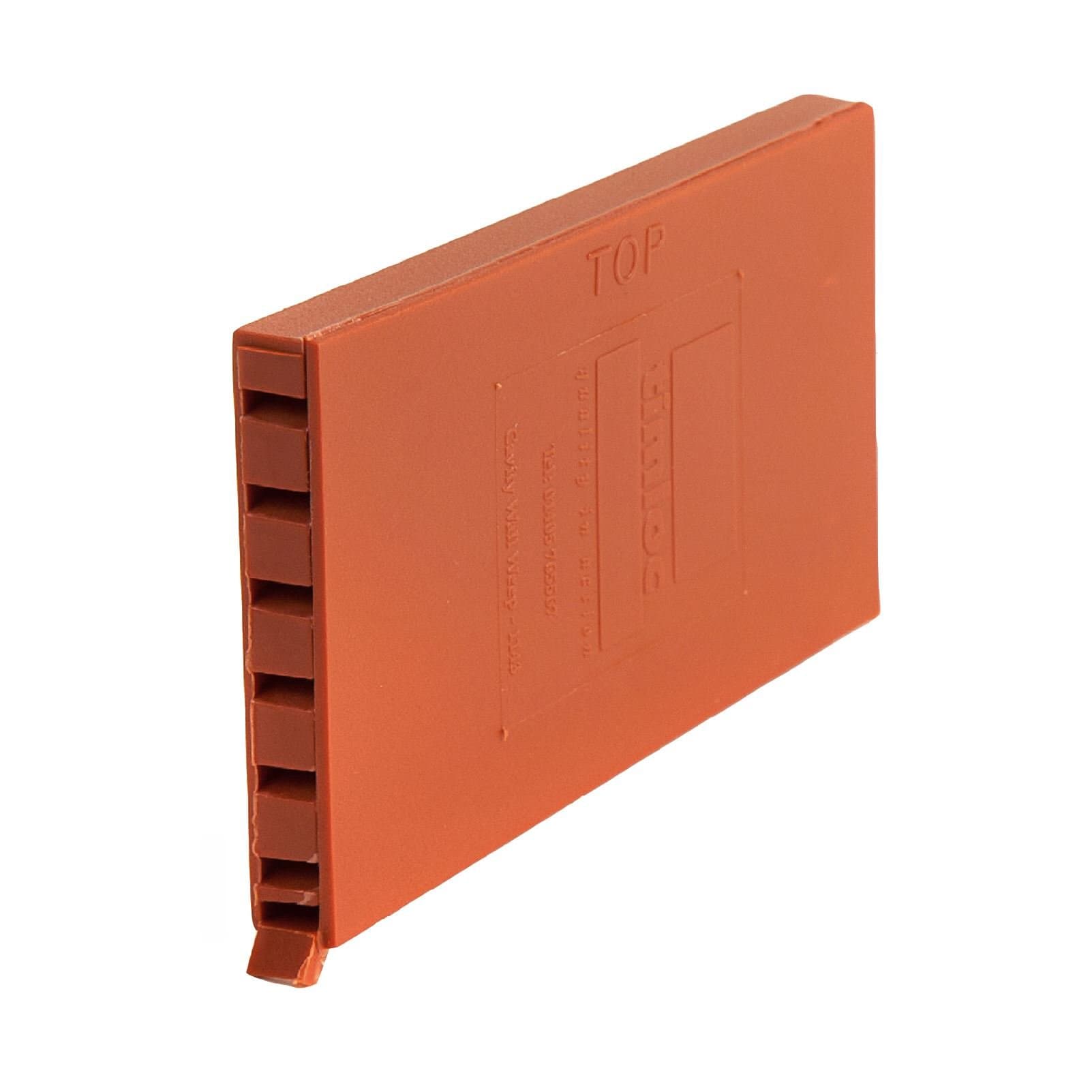 5 x Terracotta Brick Weep Vents/Ventilation Cavity Walls Retaining Garden Wall