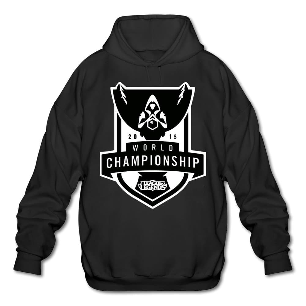Men's League Of Legends World Championship Hoodie Black [Apparel]