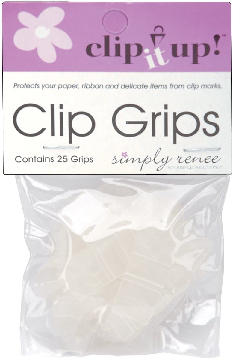 Simply Renee Clip It Up Clip Grips 25/Pkg-