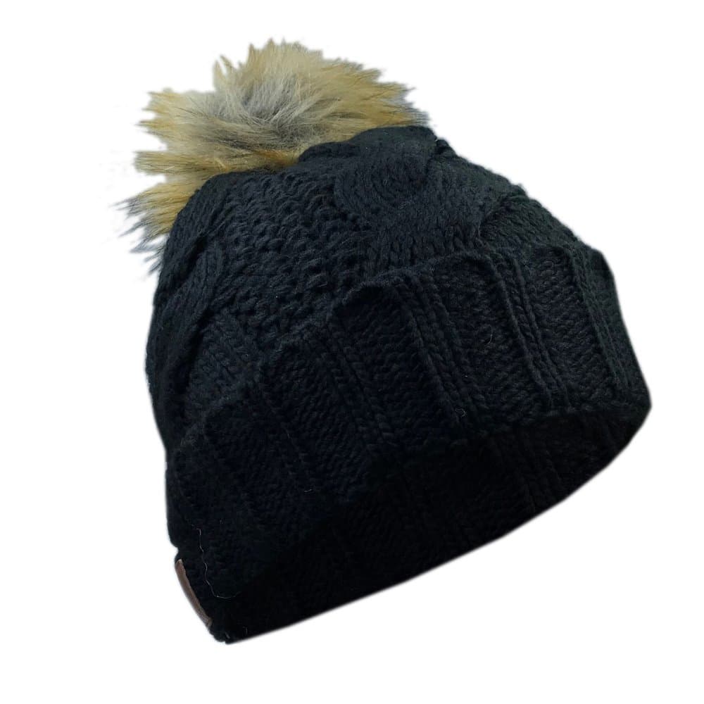 LAYEN Bluetooth Beanie - Winter Music Hat! with Stereo Speaker Headphones for Wireless Music & Built in Mic for Handsfree Calls. Works with All Smartphones Black