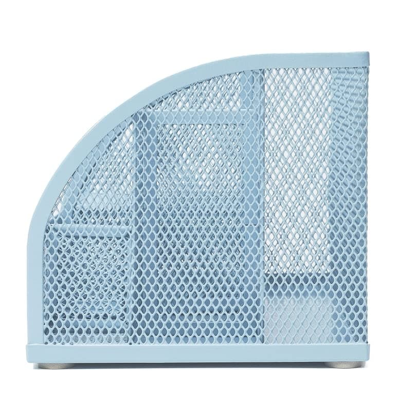 Annova Mesh Desk Organizer Office with 7 Compartments + Drawer/Desk Tidy Candy/Pen Holder/Multifunctional Organizer
