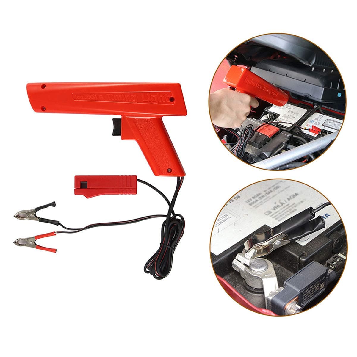 GOFORJUMP Car and motorcycle ignition timing gun inductive xenon timing light for auto repair tools