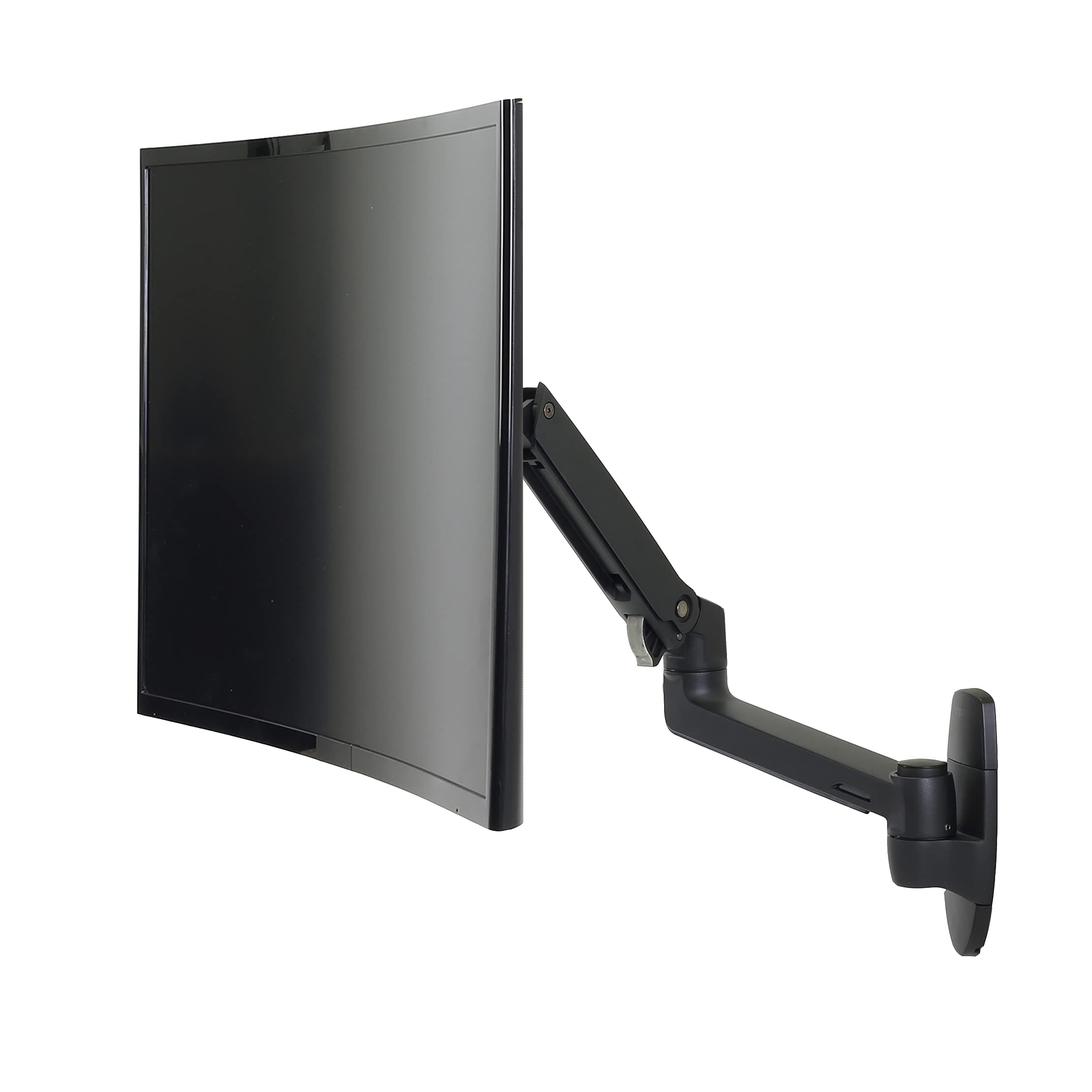 LX Single Monitor Arm, VESA Wall Mount – for Monitors Up to 34 Inches, 3.2-11.3kg – Matte Black (45-243-224)