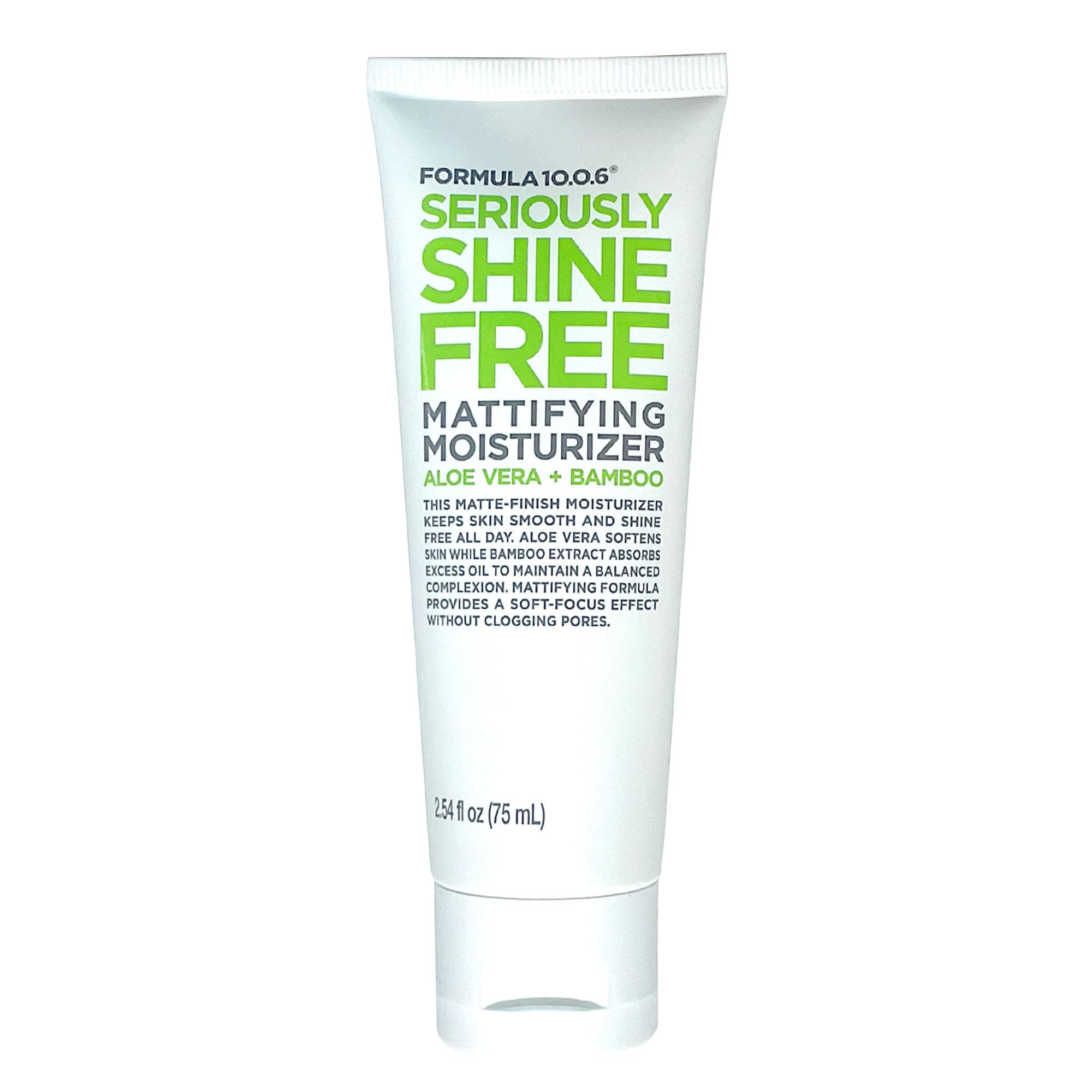 Formula 10-0-6 Seriously Shine Free Mattifying Oil-Free Moisturiser - 80ml