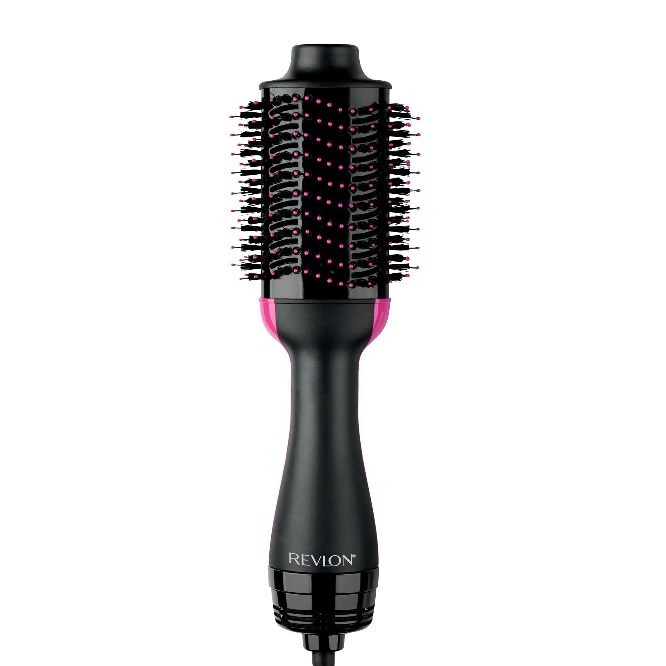 REVLON One-Step Volumizer Hair Dryer and Styler – Easy Salon-Style Blowouts – Less Frizz, More Shine, and Reduced Heat Damage, for All Hair Types and Lengths (Black)