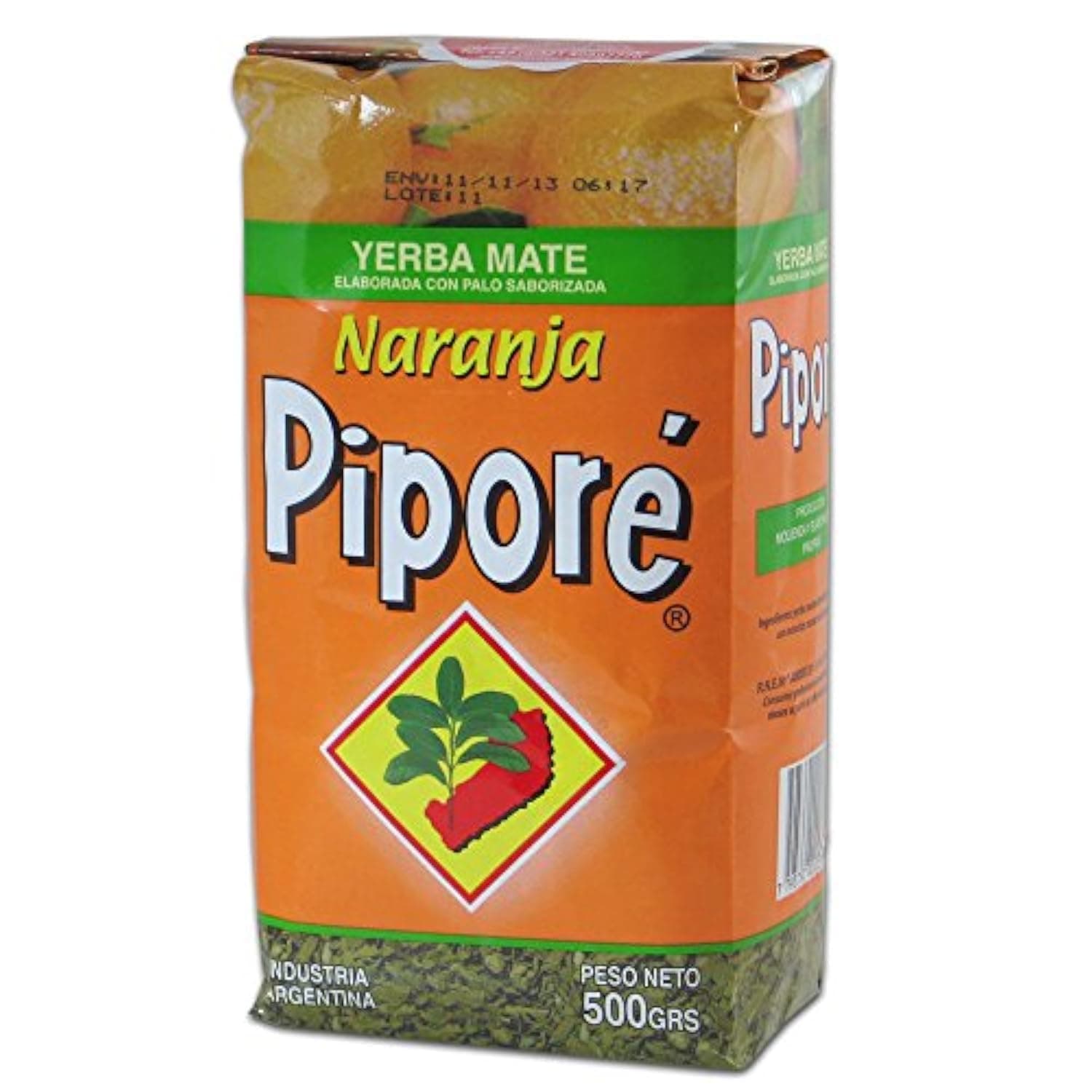 Yerba Mate Pipore Orange