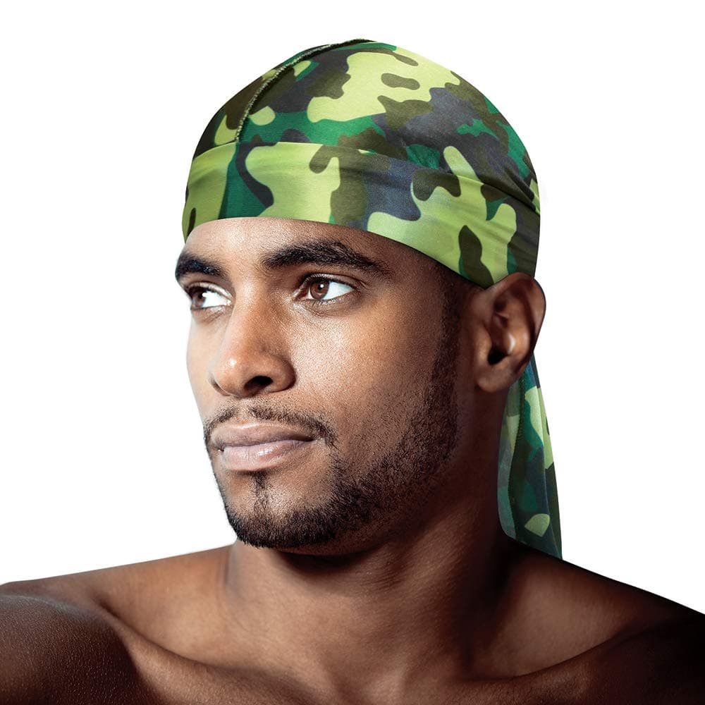 Silky Durag Royal Silky Collection Ultra Stretch Army Camo