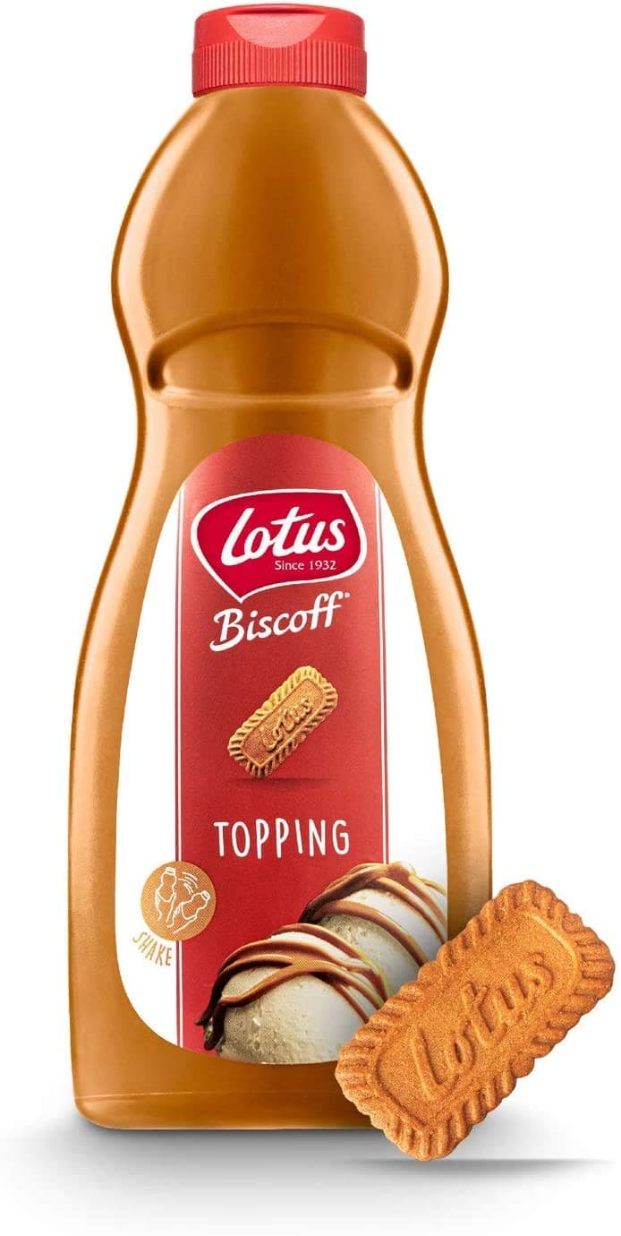 Sephra Lotus Biscoff Topping Sauce 1kg Squeezy Bottle, 1 kg