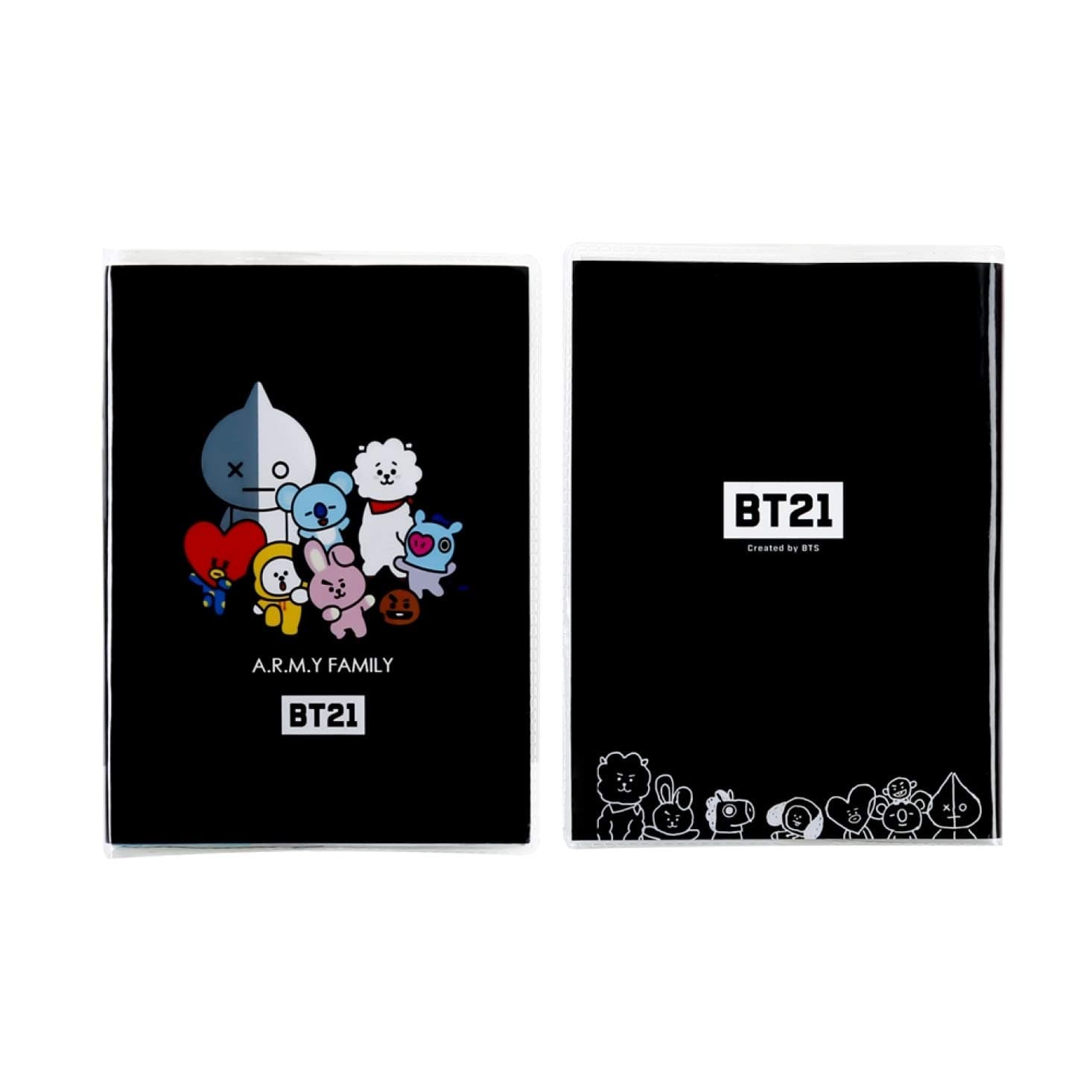 Good-Looking Kpop BTS Bangtan Boys Small Notebook BTS Merchandise Cute BTS Printing Portable Notebook in fine Style(H01)