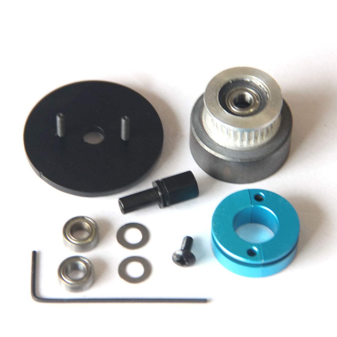 deguojilvxingshe Single Synchronous Pulley Clutch Assembly Kit for Toyan Engine FS-L200 Two-cylinder Four-stroke Methanol Engine