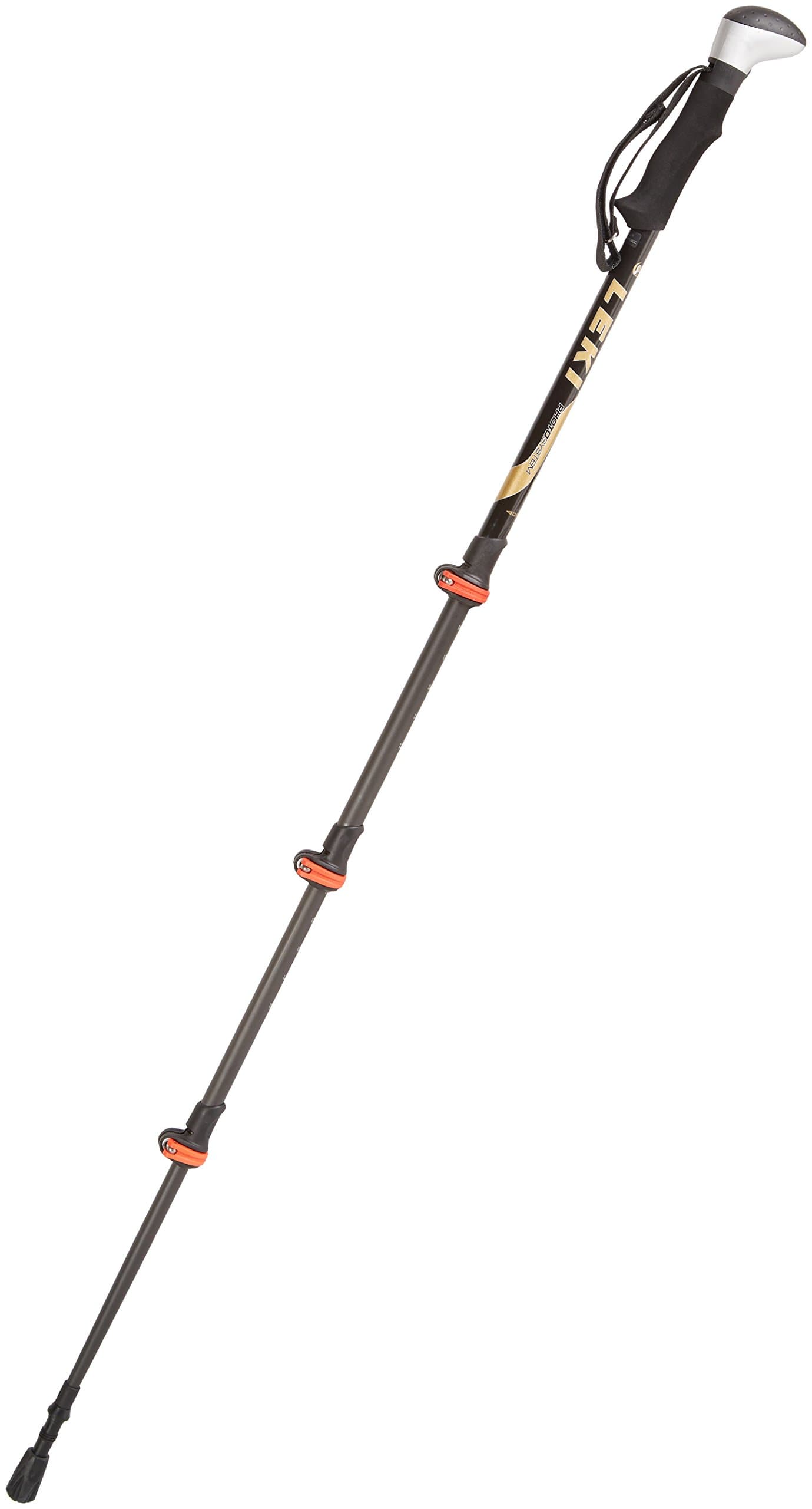 Leki Photo Carbon Speedlock Trekking Pole, Black