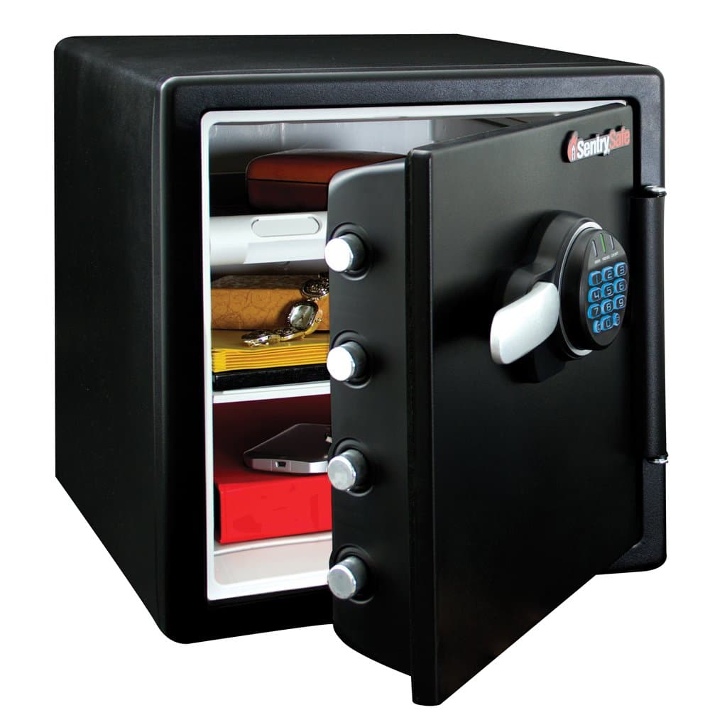 SentrySafe SFW123FUL Fireproof Safe and Waterproof Safe with Digital Keypad 1.23 Cubic Feet