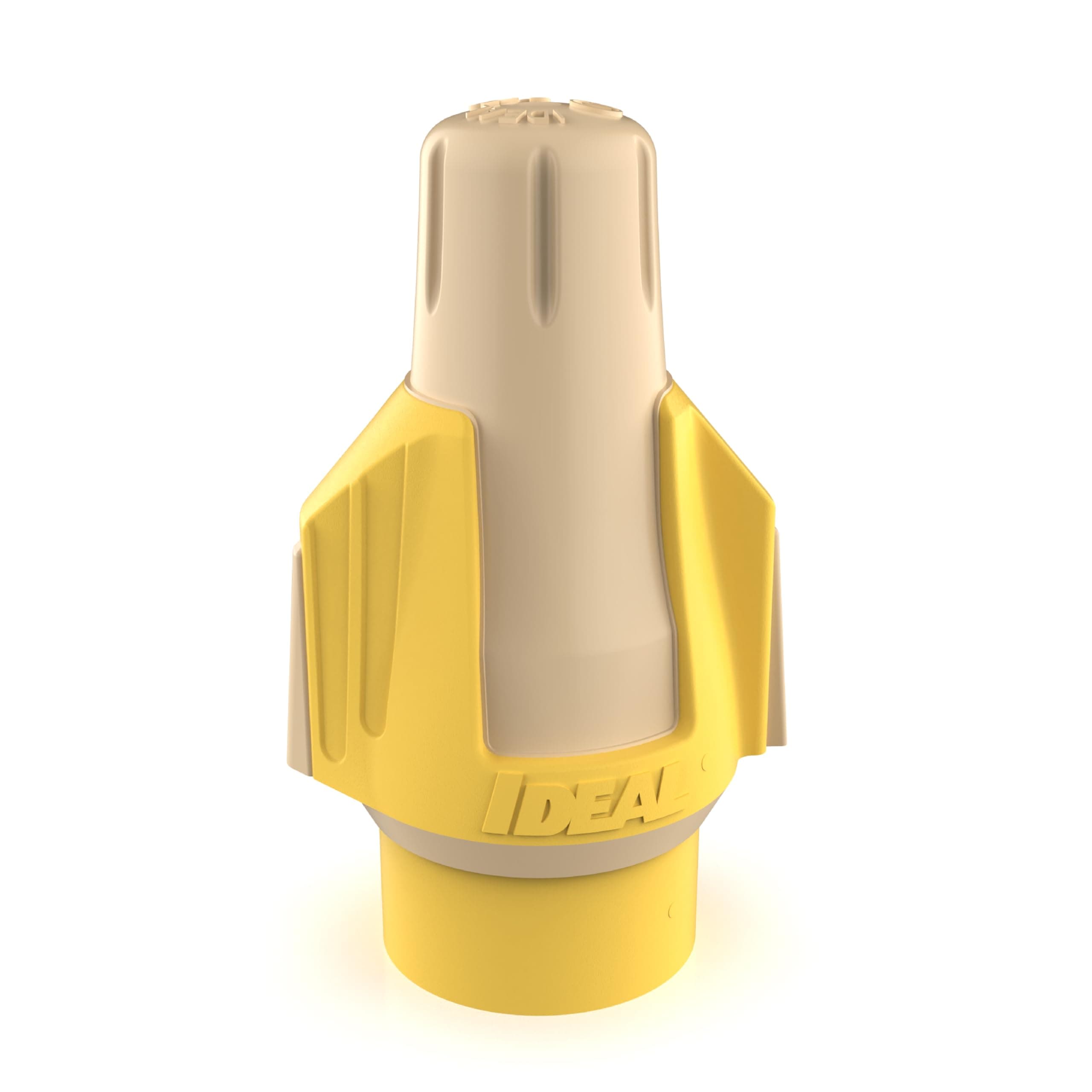 IDEAL Electrical Twister ProFLEX PLUS (30-345) Tan/Yellow Wire Connector, Jar...