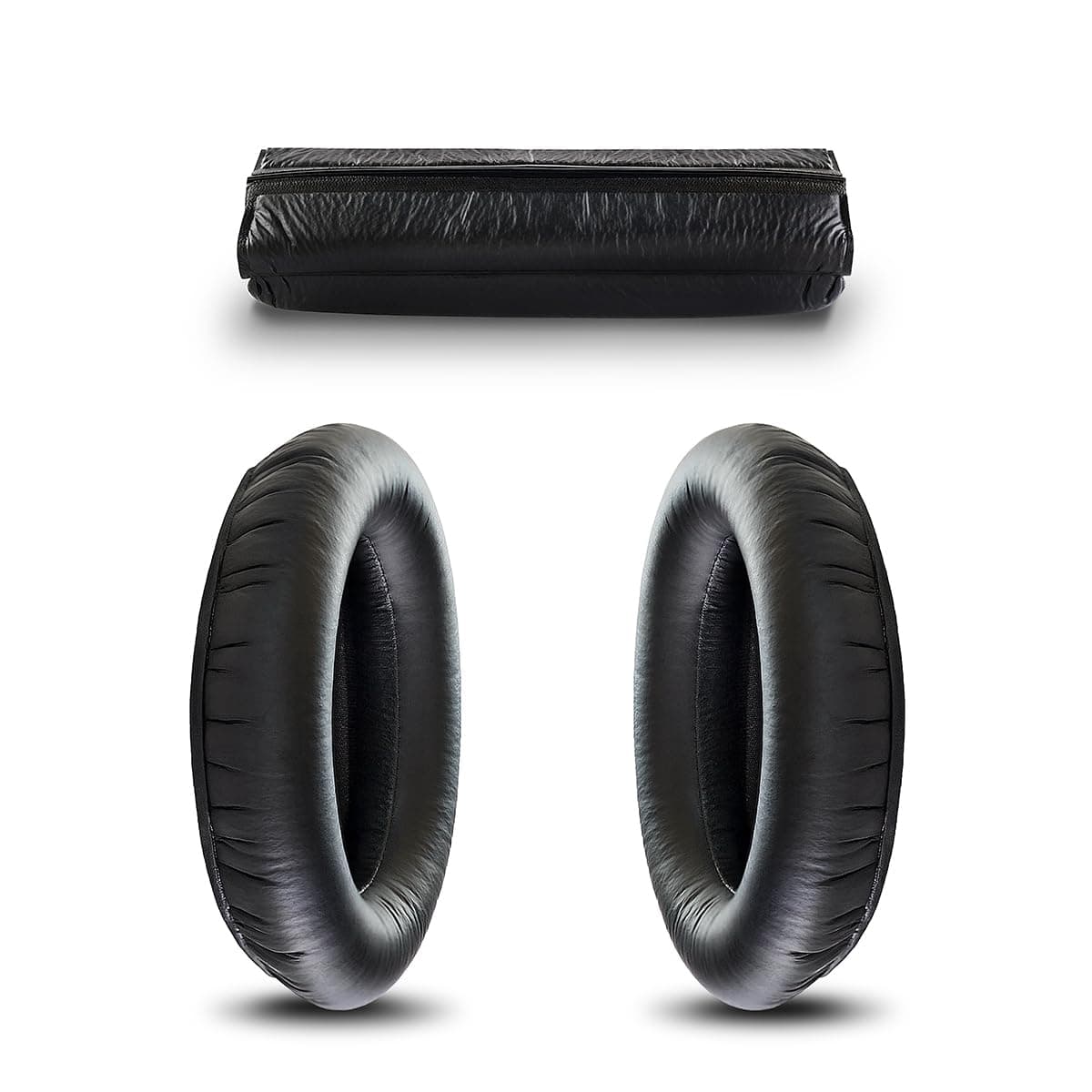 Pads Compatible with Sennheiser HD280 Earpads and Headband Pad Kit Replacement for HD 280 (PRO) HMD280 Ear Pads Headphones Cushion Padding Black