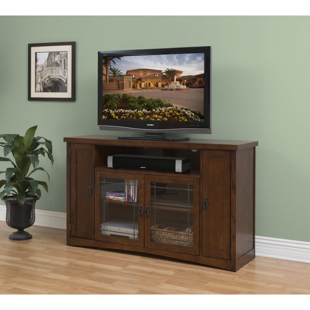 Martin Furniture Mission Pasadena Tall TV Console, 36"