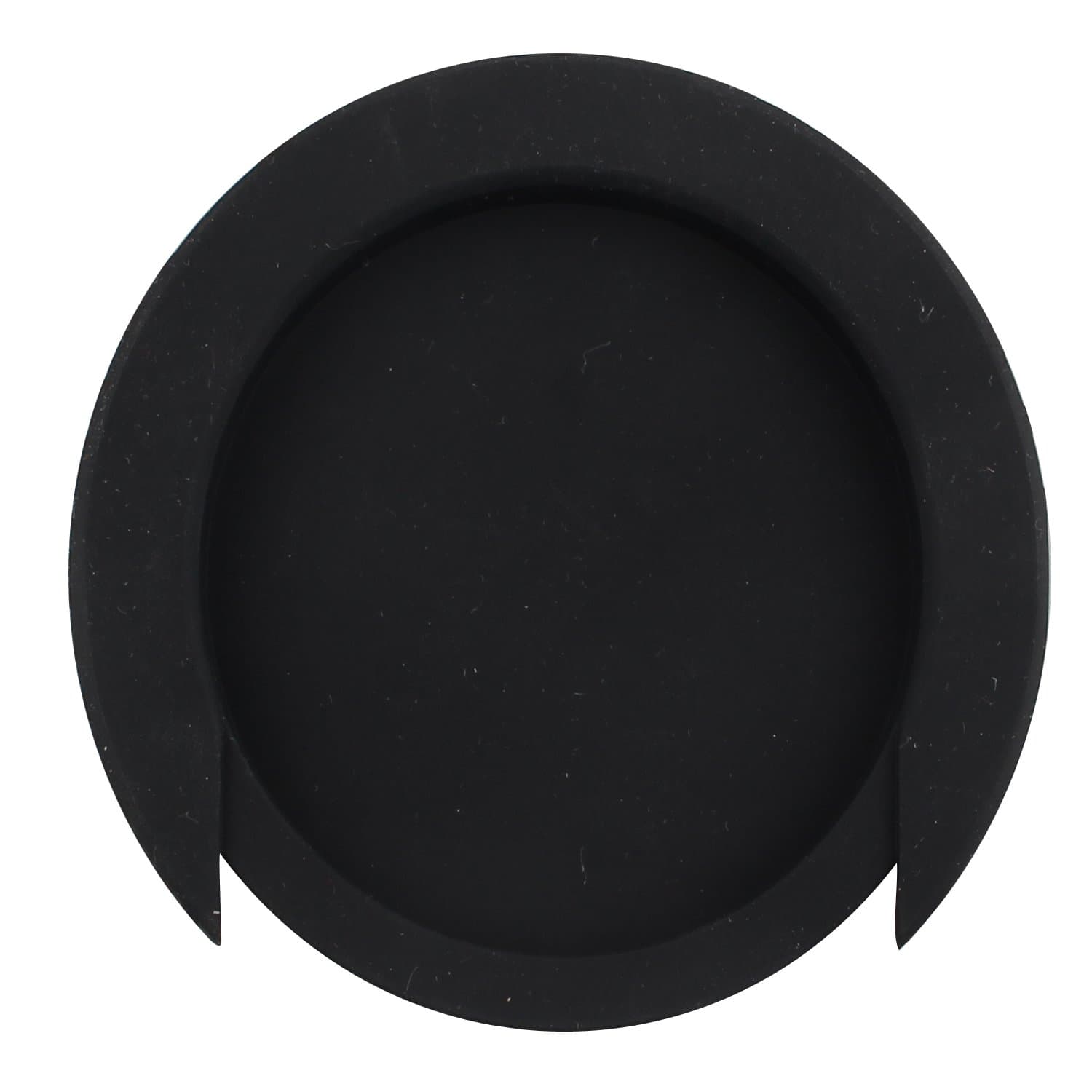85mm Guitar Soundhole Cover Block Plug Screeching Halt Rubber Black for Acoustic Electric Guitar
