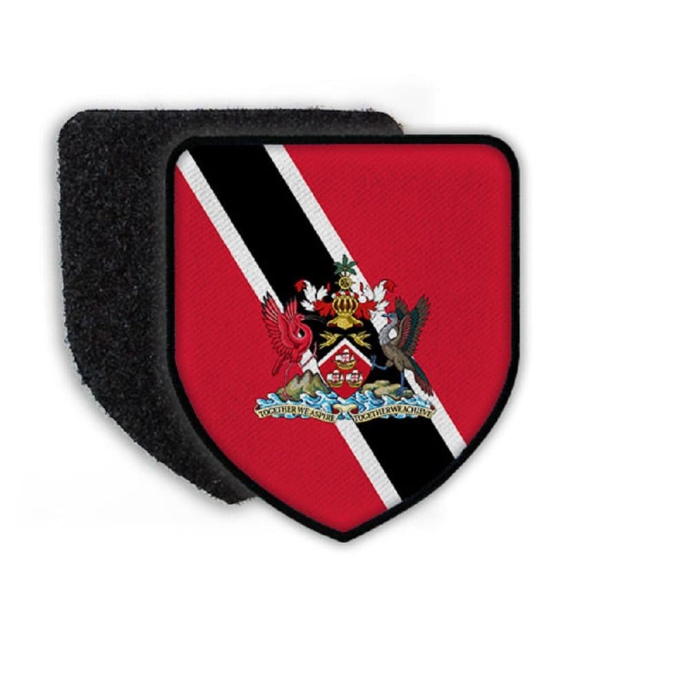 Flag of Trinidad Tobago Country National Coat of arms - Patch/Patches