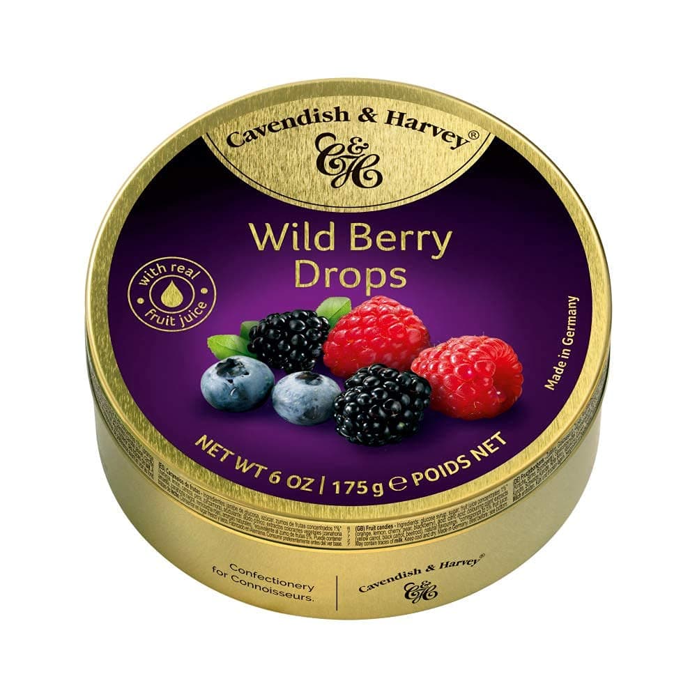 Cavandish & Harvey Wild Berry Drops, 175 Gm (Germany)