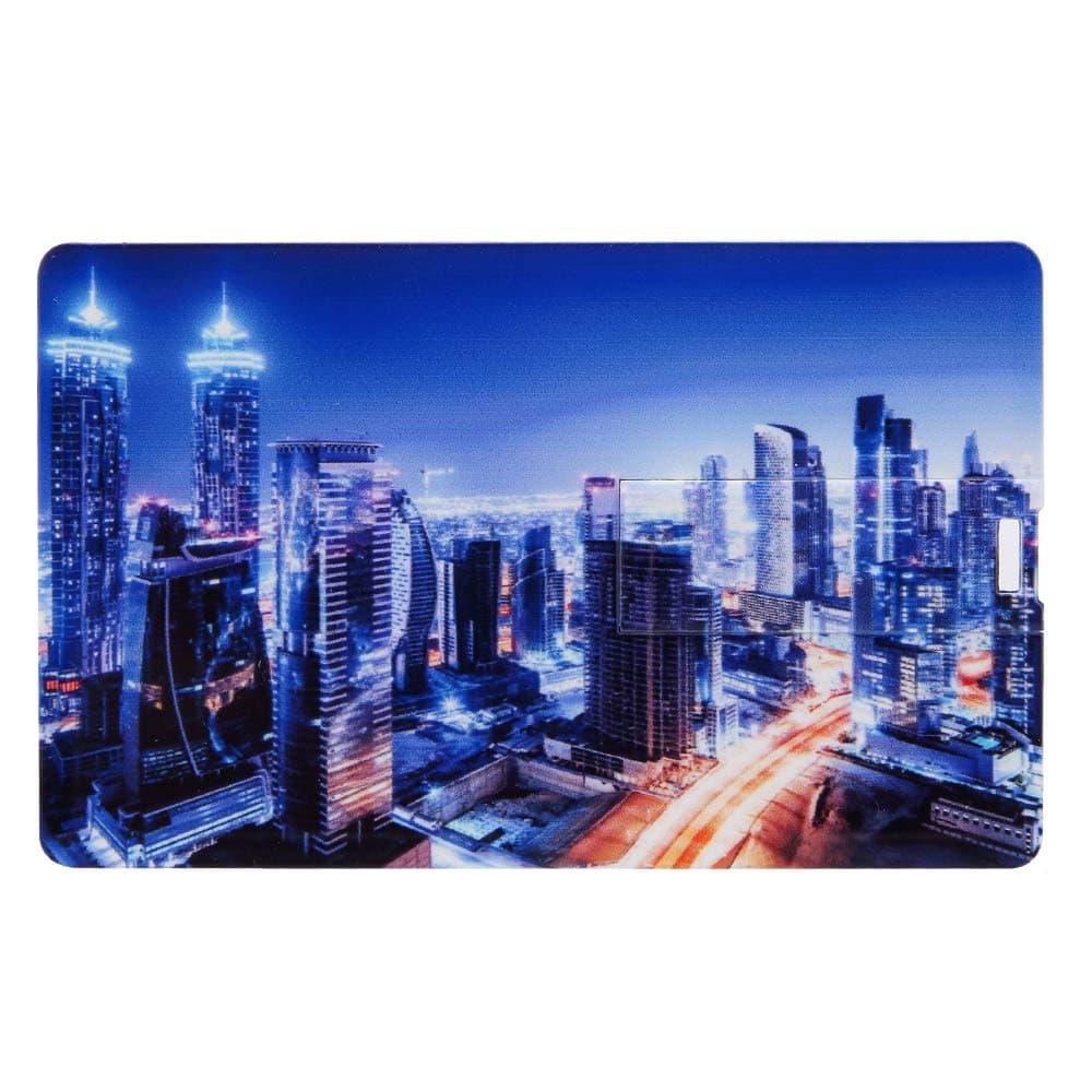 Credit Card USB2.0 Flash Drive 16 GB (Color-3) …