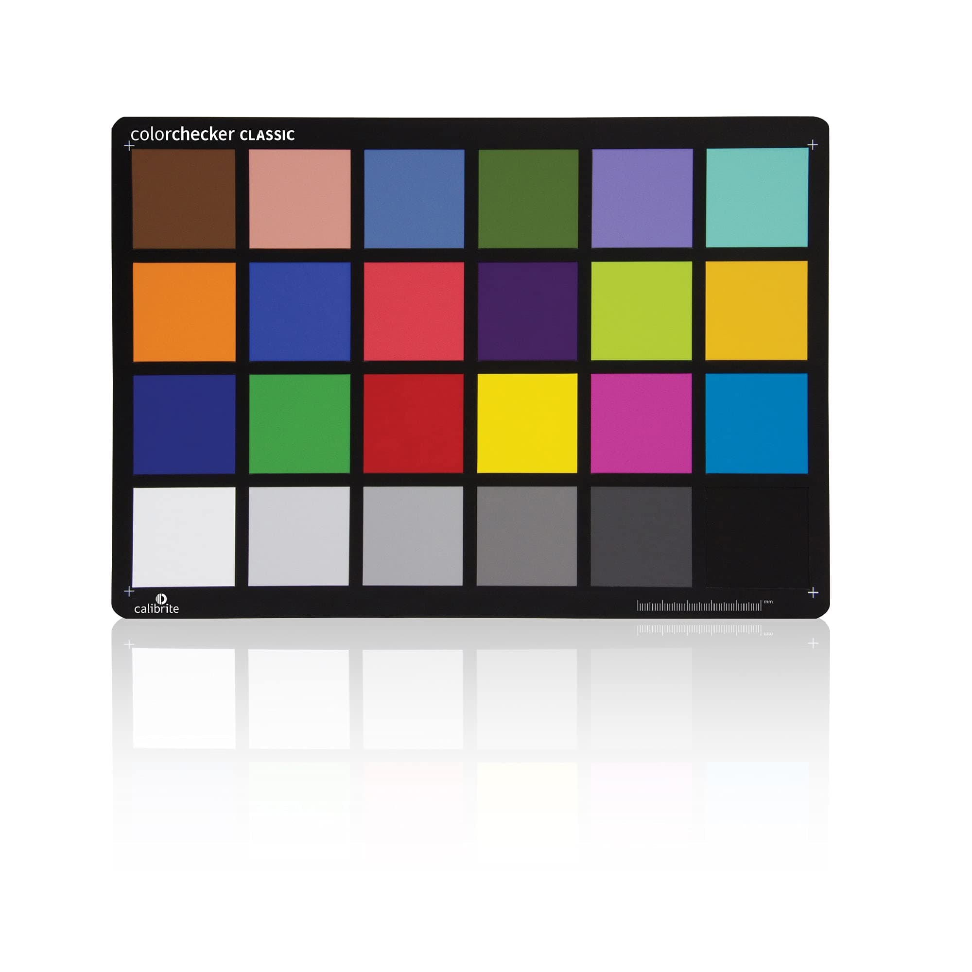 ColorChecker Classic Color Reference Target for Photo/Video Color Accuracy, 24 Patch Chart for White Balance and Color Grading, 8 x 11.5 inch Profile Creation and Editing Workflow Tool (CCC)