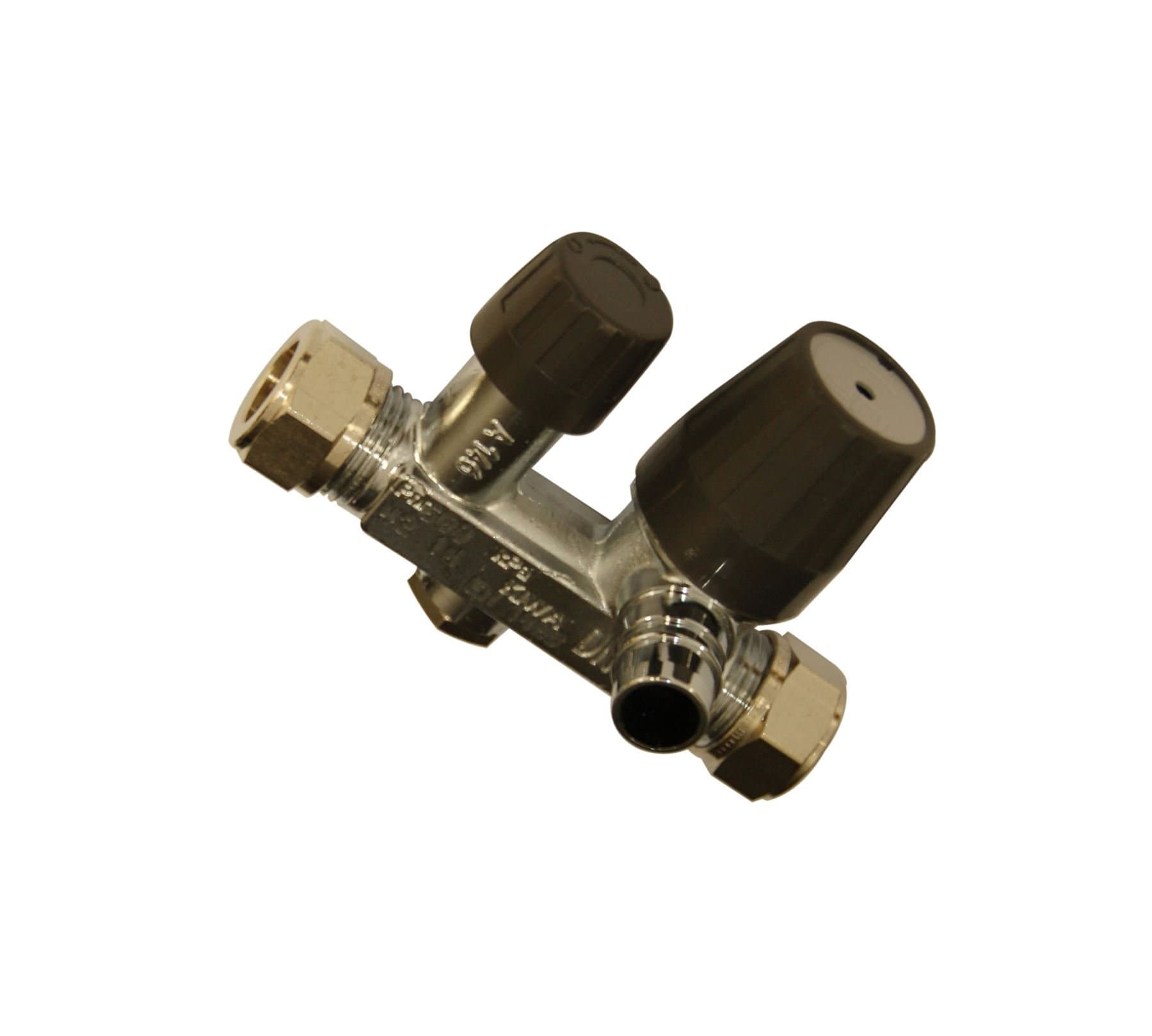 FRANKE Pressure Relief Valve, 2-Port, 1/2 inch Inlet, Barb Outlet