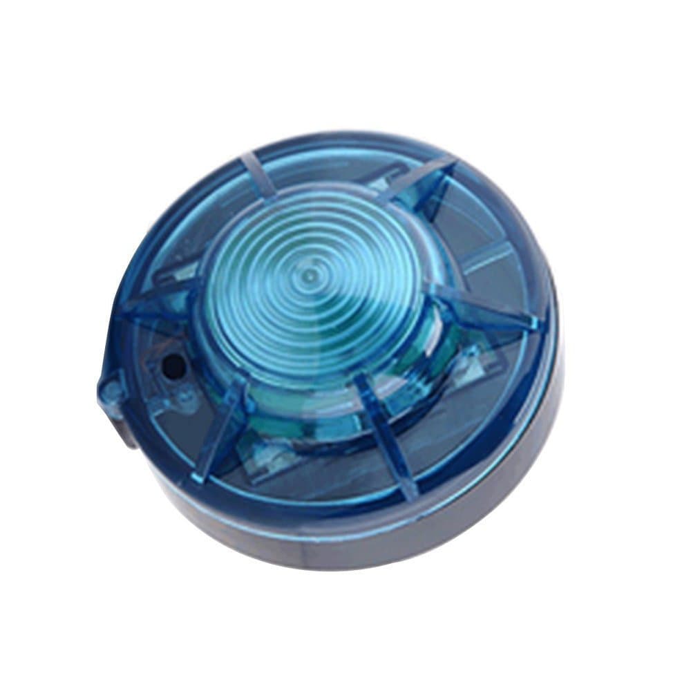 Roadside Flashing Flares Safety Warning Light Emergency LED Strobe Light with Magnetic Base for Vehicle (Blue)