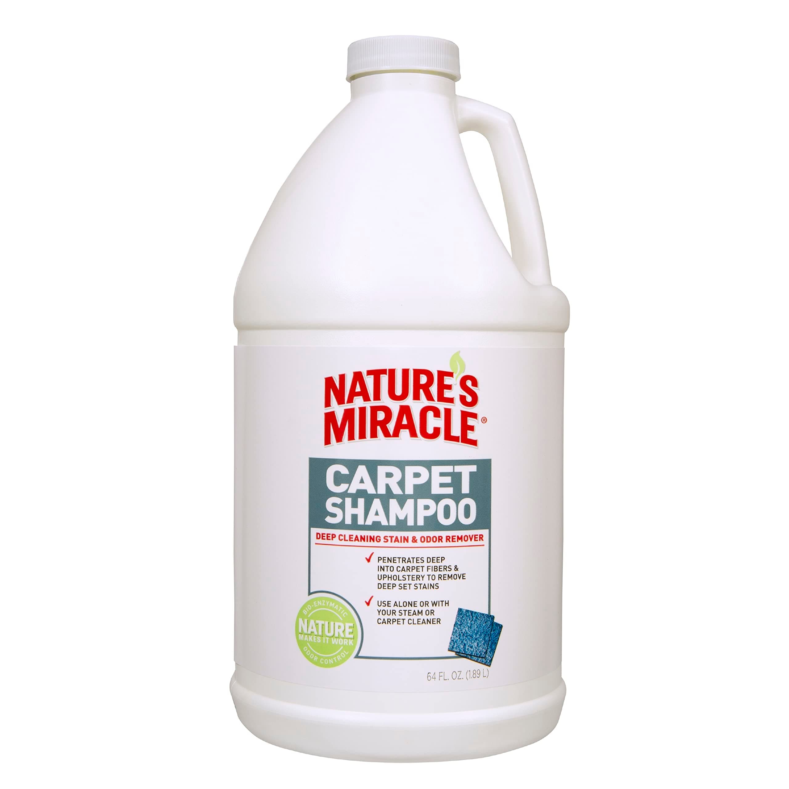 Deep Cleaning Pet Stain and Odor Carpet Shampoo 64oz (1/2 Gallon)