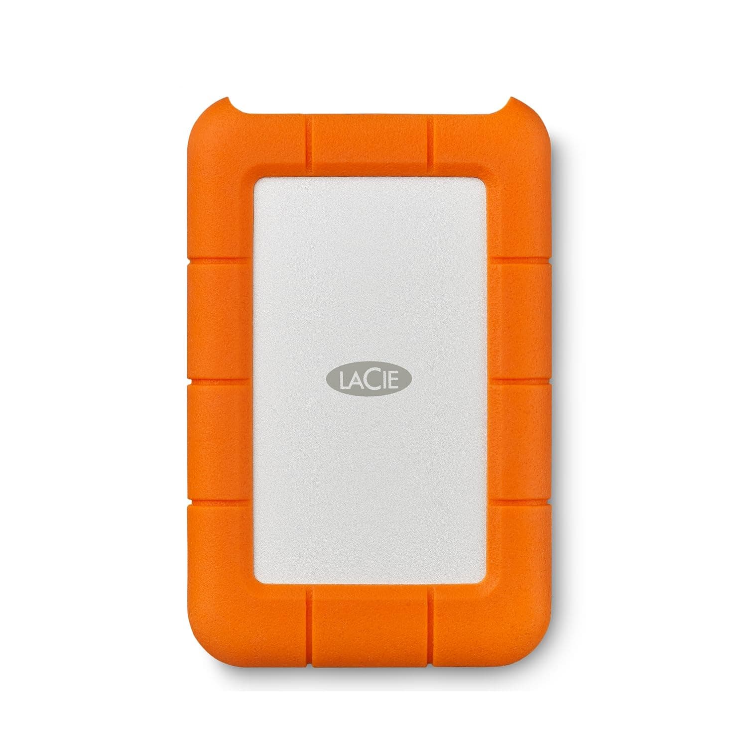 LaCie Rugged Mini 4TB — shock‑resistant, USB‑C Portable External Hard Drive, 2.5‑inch, for Mac & Windows — Rescue Data Recovery included