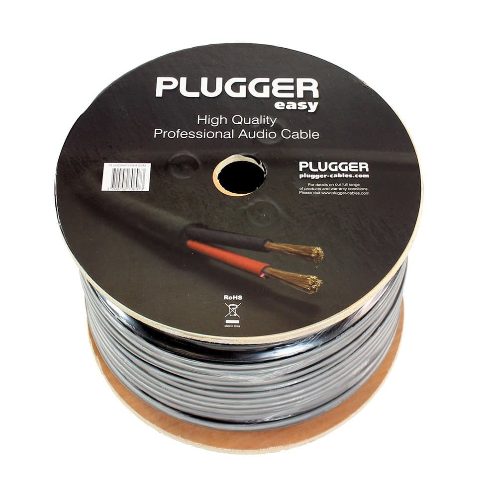 Plugger HP Cable 2 x 2.5 mm²/100 m Black