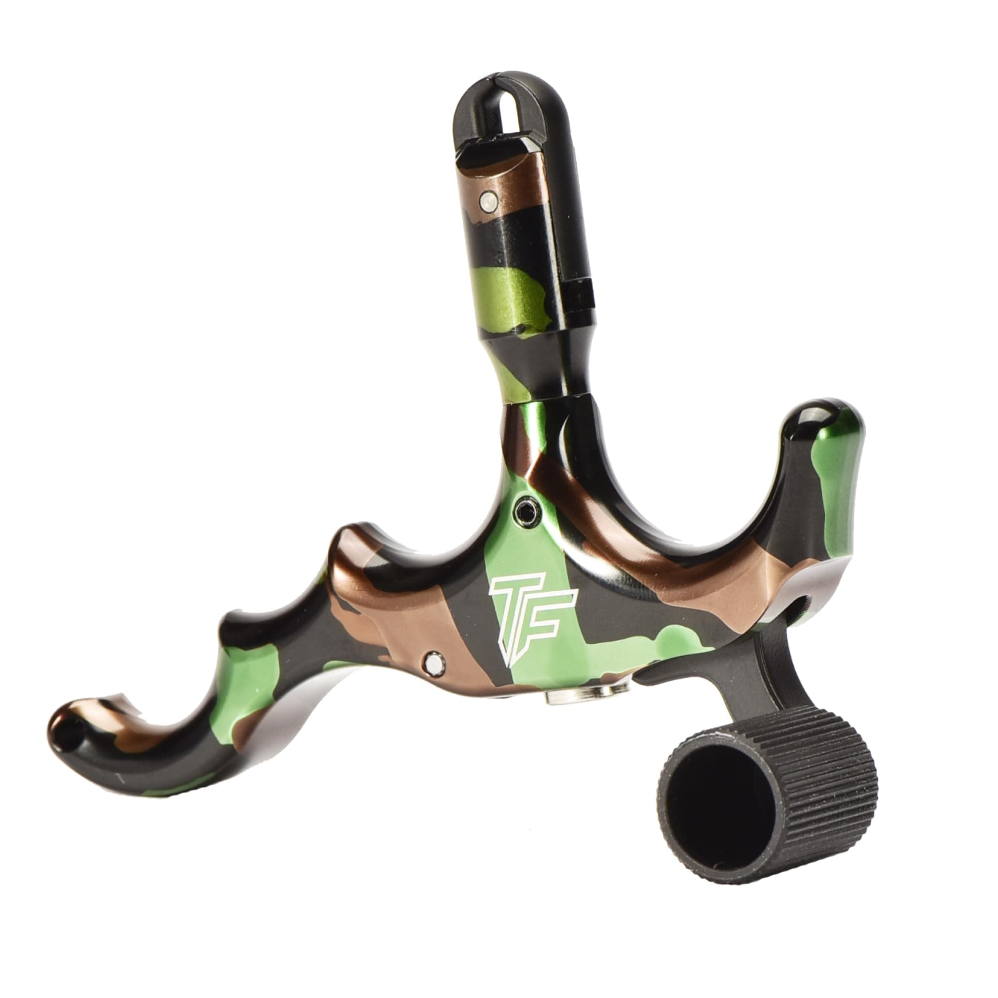 Tru-Fire Edge 4 Finger Aluminum Handheld Camo Archery Bow Release
