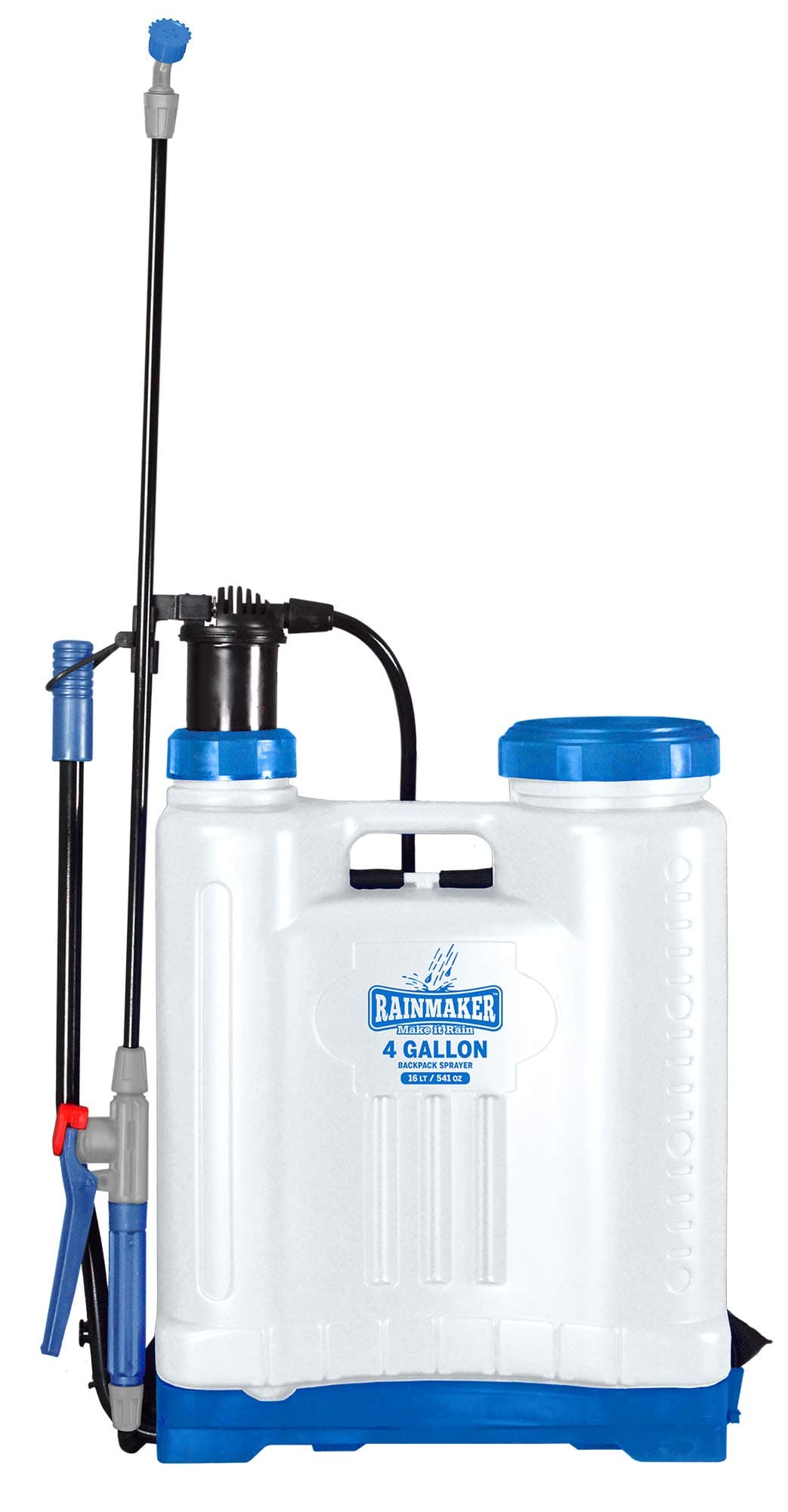 Rainmaker Backpack Sprayer - For Home and Garden Applications, Lightweight, Adjustable Shoulder Straps, 4 gal. (16L)