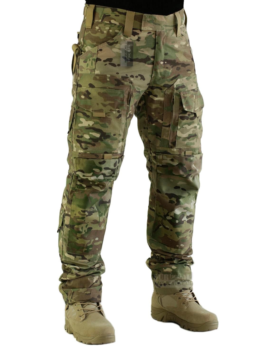 Tactical Pants Molle Ripstop Combat Trousers Hunting Army Camo Pants for Men