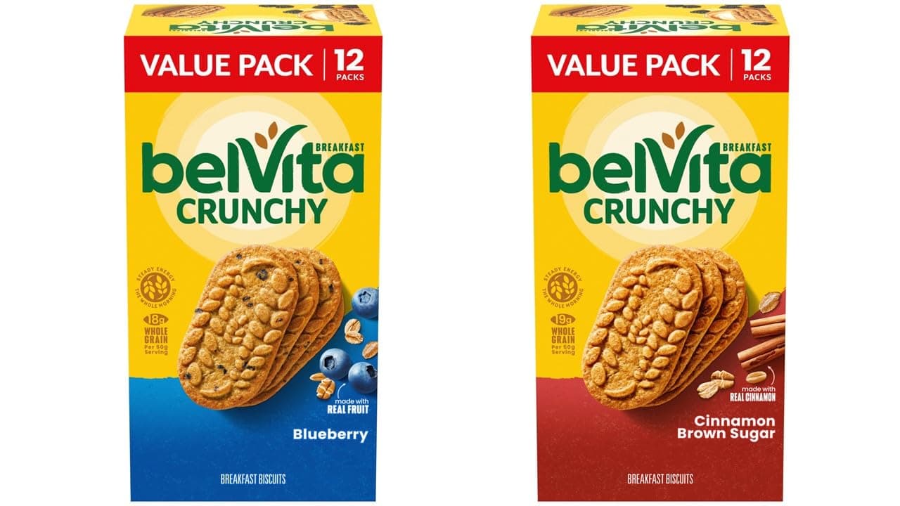 Breakfast Biscuits Variety Pack, Blueberry and Cinnamon Brown Sugar, Value Pack, 24 Total Packs, 2 Boxes (4 Biscuits Per Pack)