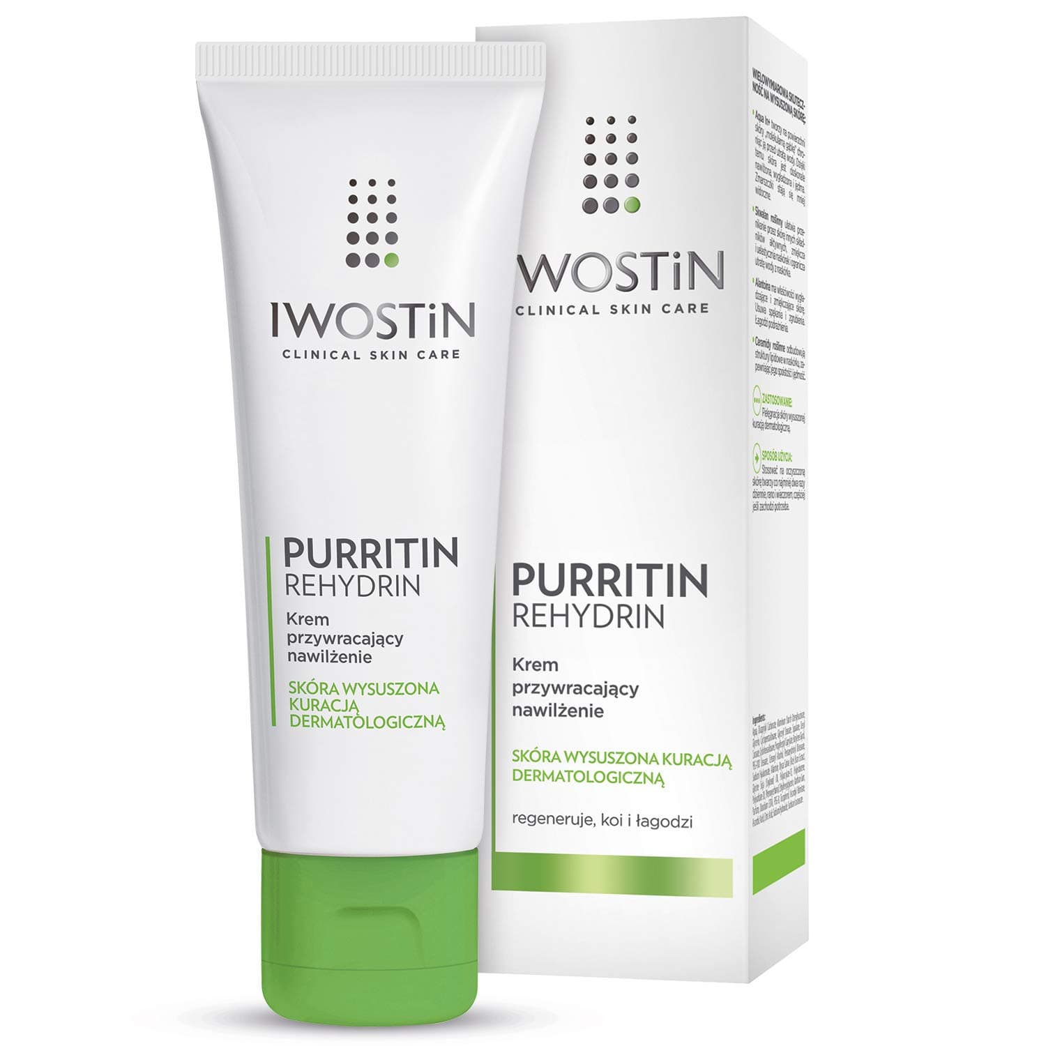 IWOSTIN PURRITIN REHYDRIN CREAM - 40 ML