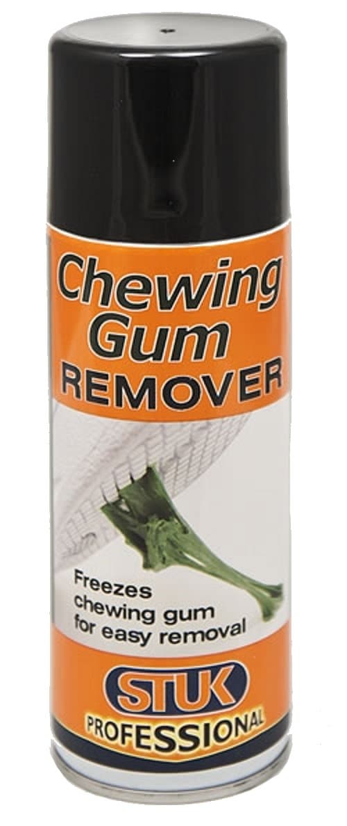 STUK Professional ACGR200R Chewing Gum Remover Aerosol Spray, 200ml, Clear