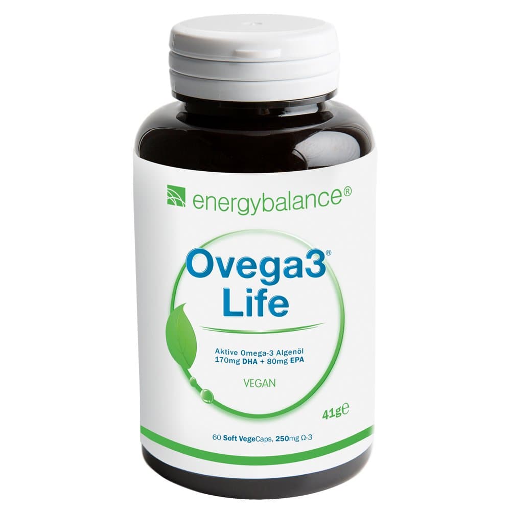 Ovega3 Life EPA+DHA Algae Oil 250mg, 60 VegeCaps