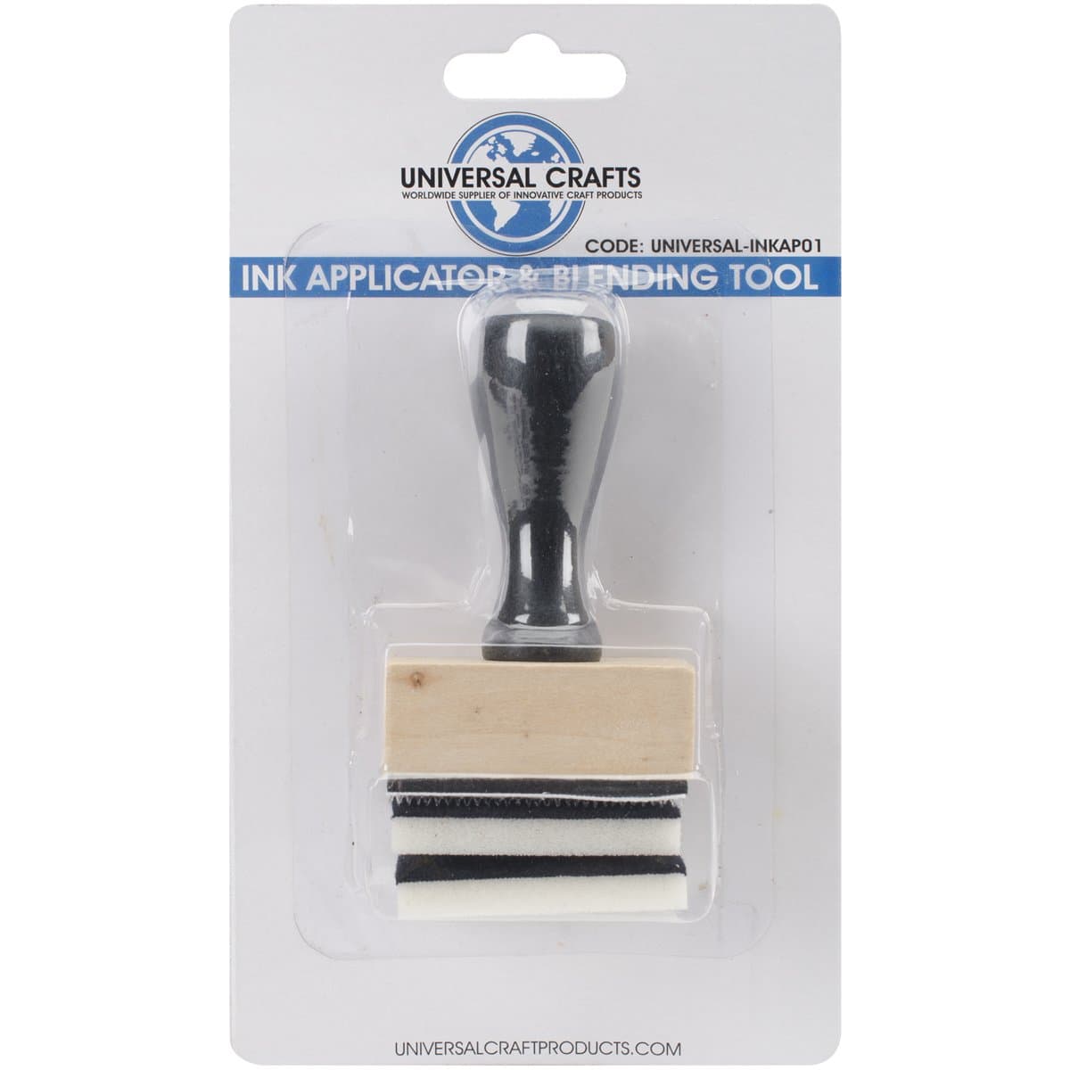 Universal Crafts USA Ink Applicator & Blending Tool with 2 Foam Pads