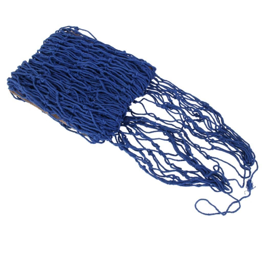 ROSENICE Decorative Fishing Net Fish Nautical Beach Fishing Netting Party Wall Hanging Decor Blue