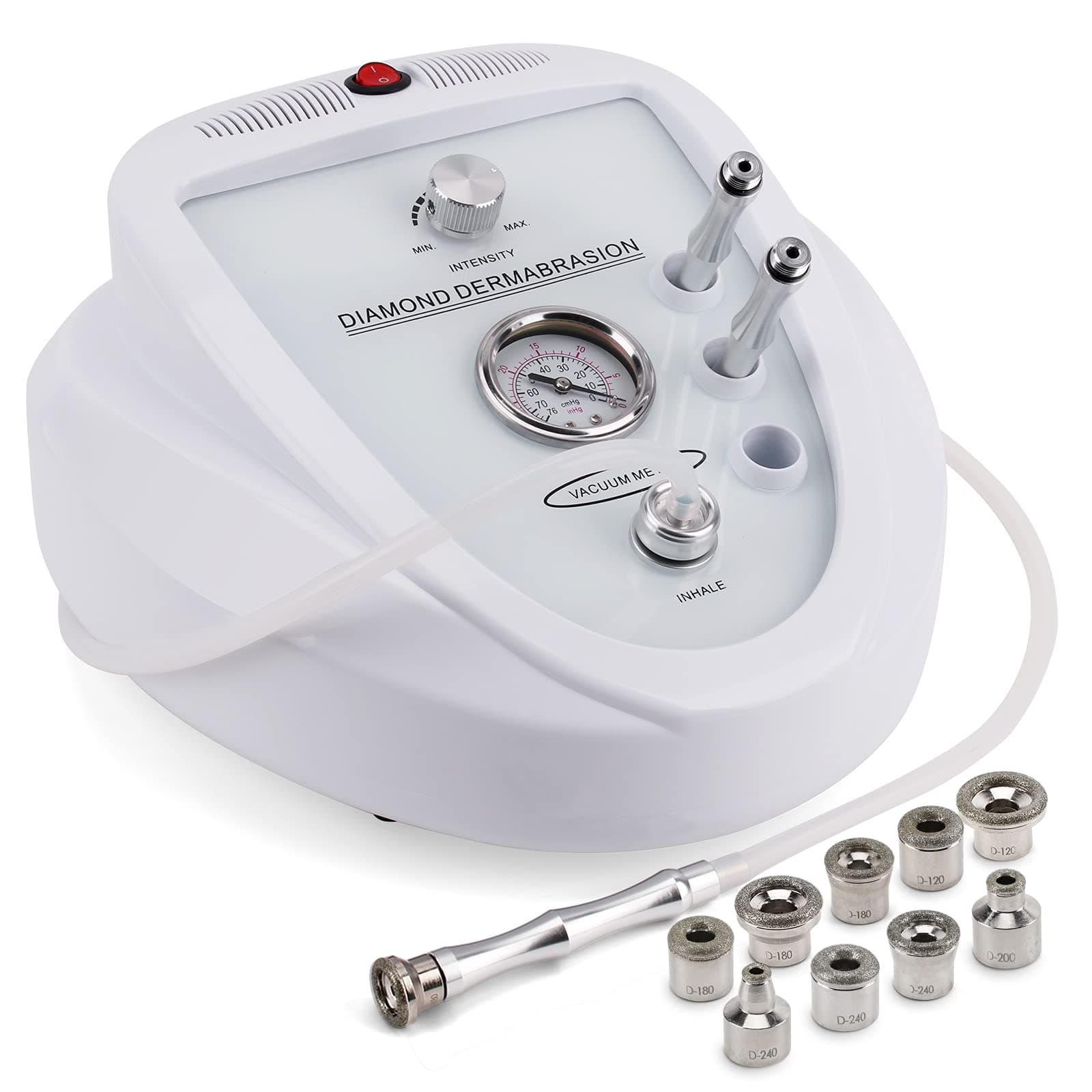 Yofuly Diamond Microdermabrasion Machine, 65-68cmHg Suction Power Professional Dermabrasion, Home Use Facial Skin Care Equipment