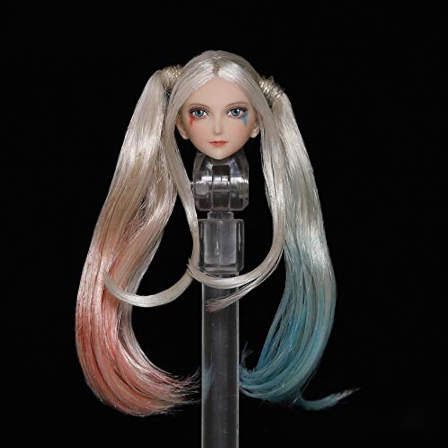 ScarabLmzauet 1/12 Scale Female Figure Custom Head Sculpt for 6" Action Figure Phicen, TBLeague Female Body (M001A)