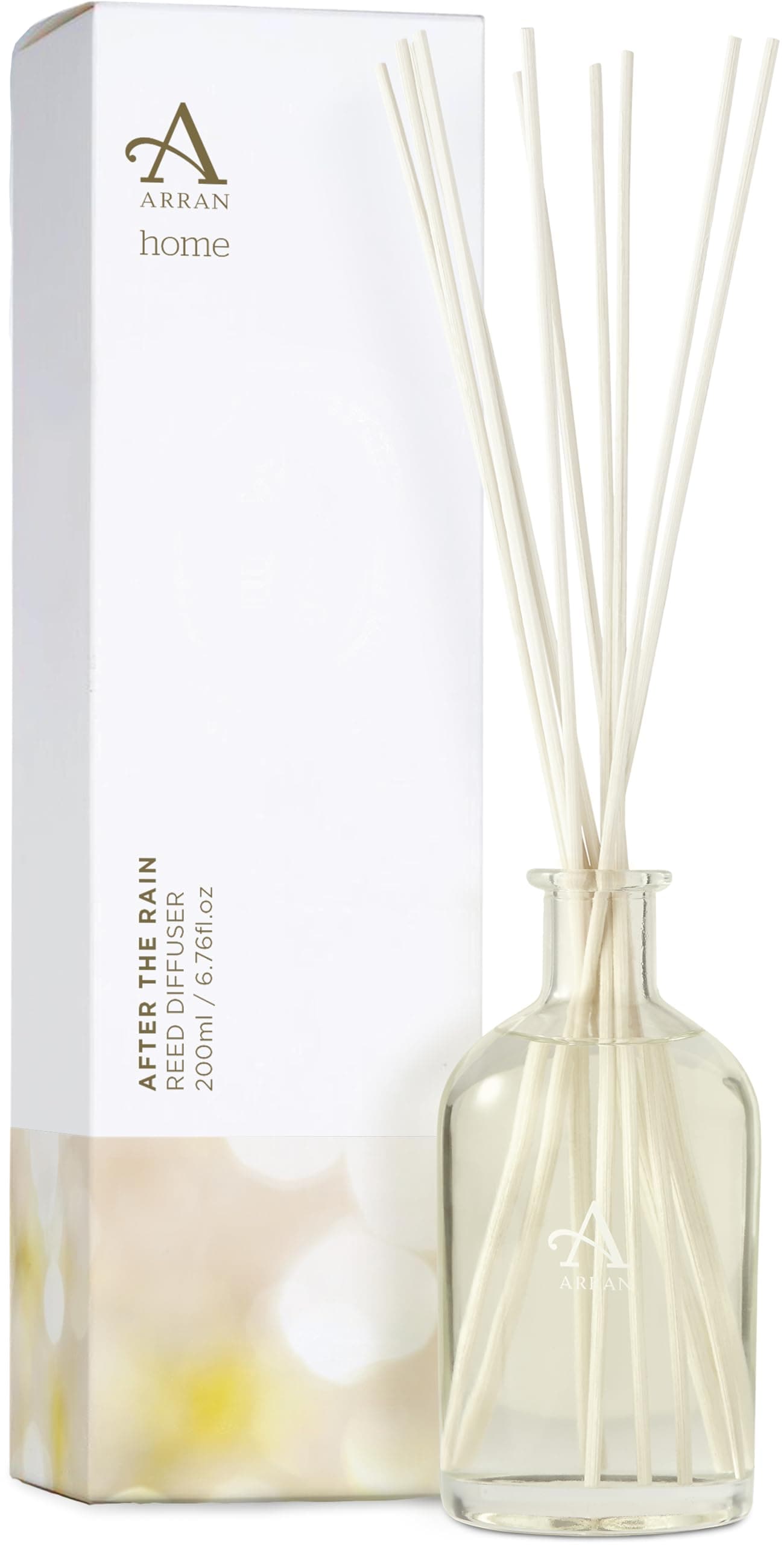 After the Rain Reed Diffuser (200ml) Fresh, Sensual & Gentle with Rose Petals, Musk, Floral Citrus & Soft Woods